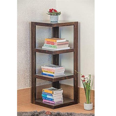 Sheesham Wood Standard Book Rack in Honey Finish – Buy Solid Sheesham ...
