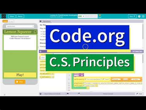 Code.org Conditionals Tutorial 的图像结果