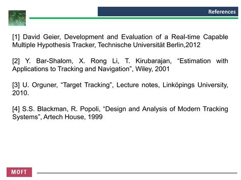 Image result for Multi Hypothesis Tracking Algorithm