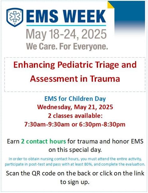 Enhancing Pediatric Triage and Assessment in Trauma, Cass Regional ...
