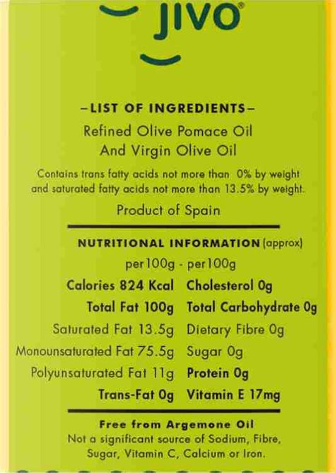 Jivo Daily Cooking Pomace Olive Oil |1 Litre | Rich in MUFA | Low in ...