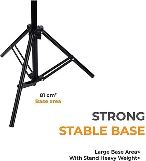 NAFA Lightweight & Portable 7 Feet Long Tripod Stand with Adjustable ...