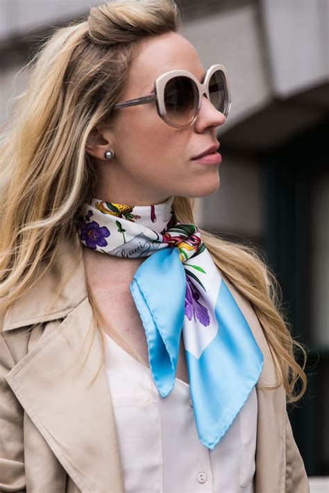 HugeDomains.com | Scarf outfit, Neck scarf outfit, Silk scarf style