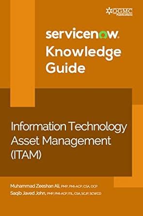 ServiceNow ITAM (Information Technology Asset Management) Knowledge ...