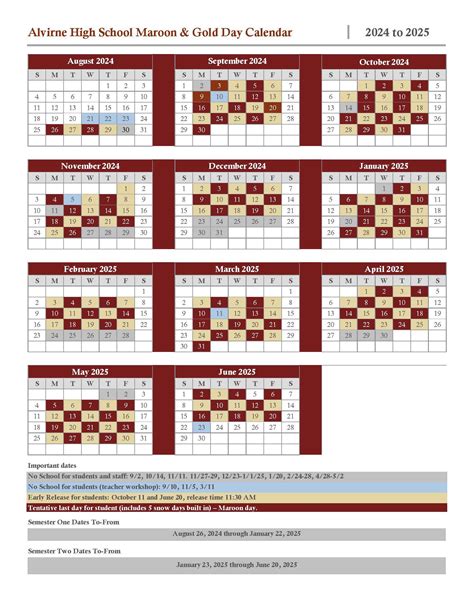 School Calendars | Families