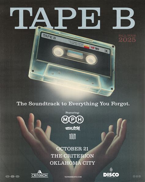 Tape B at The Criterion - Disco Presents