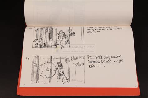 The Prop Gallery | Rick Moranis (Seymour Krelborn) personal storyboard ...