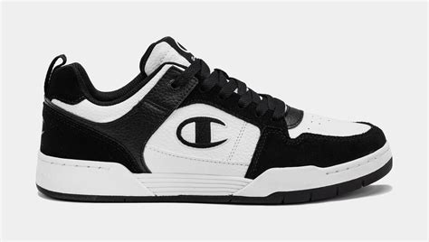 Champion Arena Lo Mens Lifestyle Shoes Black White CAS10343M – Shoe Palace