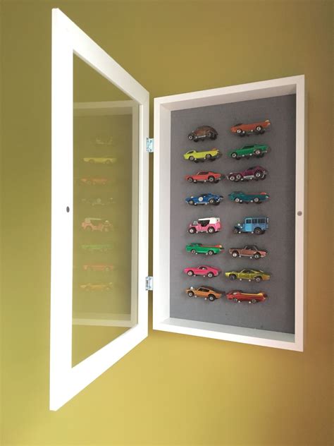 IKEA Shadow Box Hot Wheels Display Case