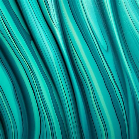 Vibrant teal marble background with colorful curves and bold lines ...