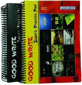 Good Write A4 Spiral Note Book, 500 Pages , Pack of 2 A4 Notebook Ruled ...