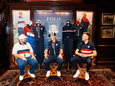 U.S. Team Unveils New Ralph Lauren Uniforms for Ryder Cup in Rome