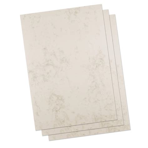 Buy Betterpress® 50 Sheets of Marble Paper Chamois 120 g, A4 - Double ...