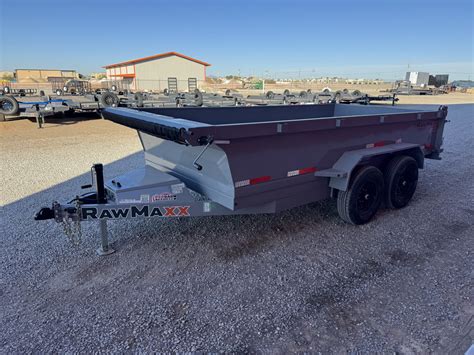 New 2026 RawMaxx PKX 14'X83" BP DUMP TRAILER Dump Trailer for sale in El Paso, TX