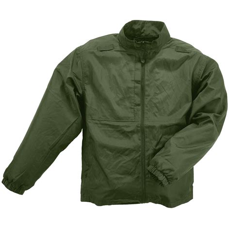 5.11 Tactical Men's Packable Jacket (Green) | Acadian, Inc