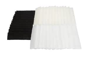 LTWHOME Value Pack of Foam Filters, Carbon Filters and Polyester ...