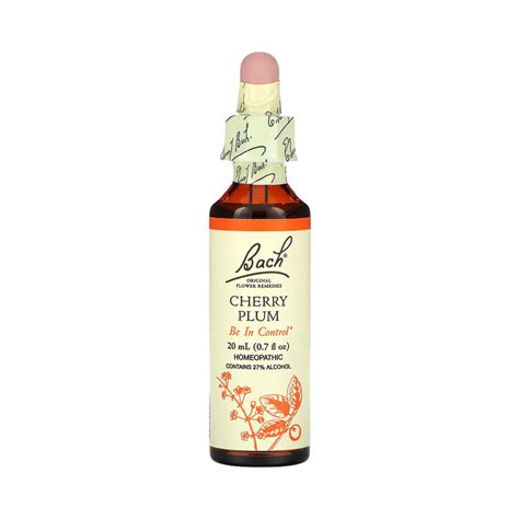 Bach, Original Flower Remedies, Cherry Plum, 20 Ml – Maple Herbs