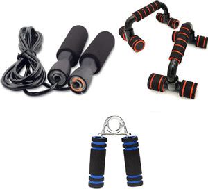 Dr Pacvu Athletes Choice Pack of 3 Combo | Hand Gripper, Pushup Bar ...