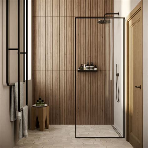 Nobu Ribbon Tan Brown 24x48 Wood Look Matte Fluted Porcelain Tile ...