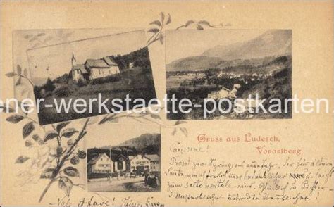 Ludesch - 1903 - Wiener Werkstätte Postkarten