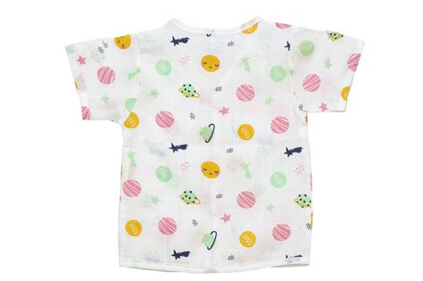 Muslin Jhabla Short Set- Cosmic Cuddles – Coconest Kids