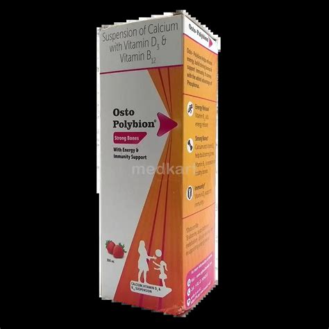 OSTO POLYBION SYRUP 300 ML Price, Uses, Side Effects & Substitutes ...