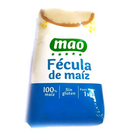 Fécula de Maíz - Mao 1Kg - Ganges Yoga Estudio