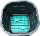DAYSTAR SOLAR Lightning Earth Pit/Inspection Chambers (18 cm x 18 cm ...