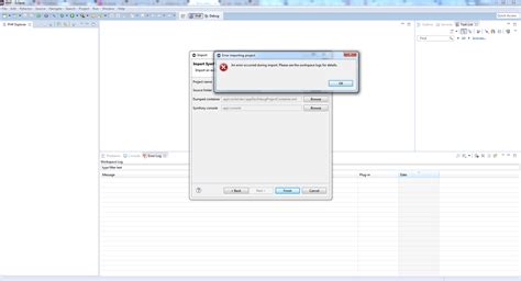 Eclipse Clone Project Error 的图像结果