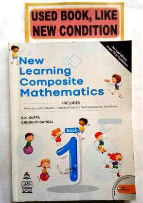NEW LEARNING COMPOSITE MATHEMATICS Class-1 (Old Book): Buy NEW LEARNING ...