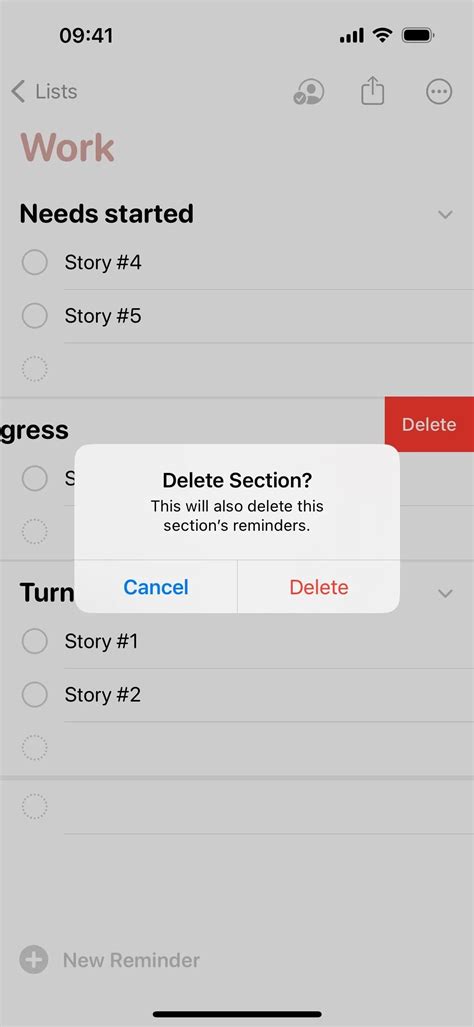 Organice recordatorios por secciones y columnas en su iPhone para ...
