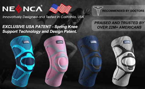 Buy NEENCA Knee Brace with Side Stabilizers & Patella Gel Pads ...