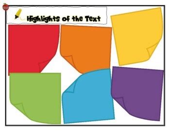 Colorful Language Arts Graphic Organizers, Reading Responses, Text Tools