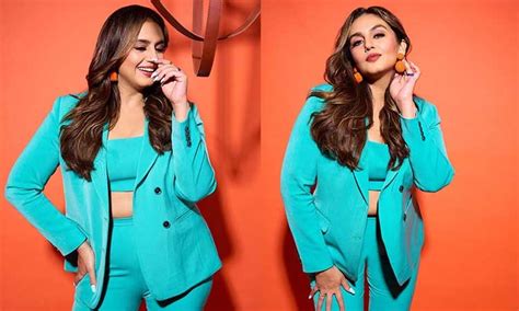Boss Lady Vibes: Huma Qureshi oozes oomph in embellished pantsuit
