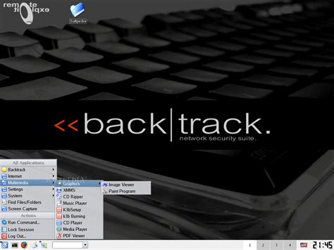 Backtrack Operating System 的图像结果