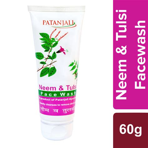 Patanjali Neem & Tulsi Face Wash, 60 gm Price, Uses, Side Effects ...