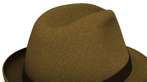 3D Classic Fedora Hat for Men | 3D Molier International