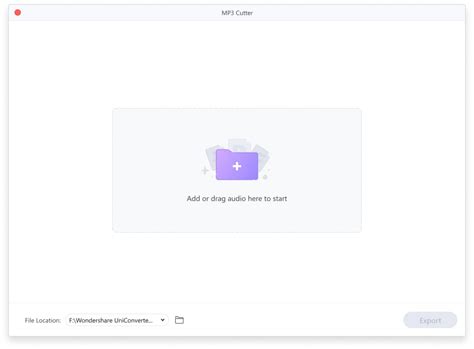 How to Use Wondershare Uniconverter's MP3 Cutter on Mac