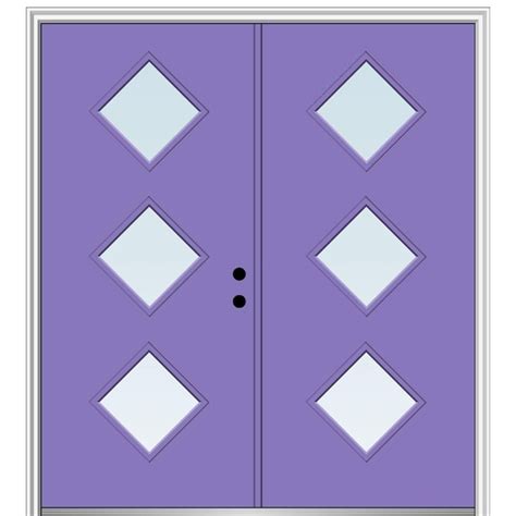 MMI DOOR Spotlights 72-in x 80-in Fiberglass Half Lite Left-Hand ...