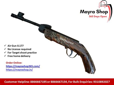 Doga Air Gun - 0.177 Caliber Full Metal Body Gun – Mayra Shop 365