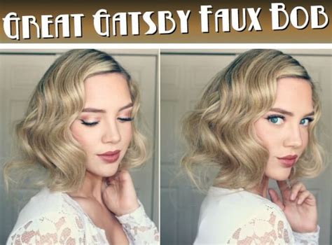 Unechte Bob Frisur inspiriert von Gatsby - DIYDEKOIDEEN | diy ideen ...