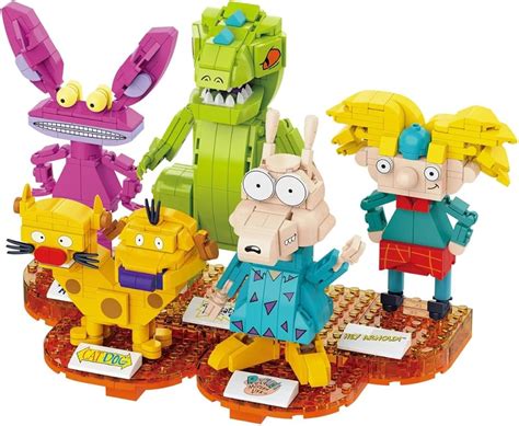 Brickcraft Nickelodeon 90s Brick Building Set India | Ubuy