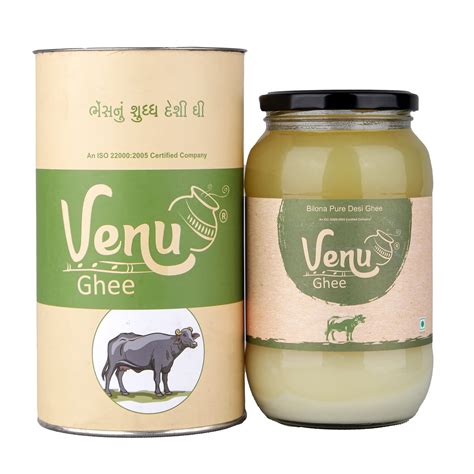 Buy Venu Buffalo Ghee | Vedic Bilona Method | Traditional Curd Churned ...