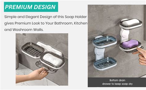 Tyzag Soap Holder for Bathroom, Soap Dish Holder, Soap Stand for ...