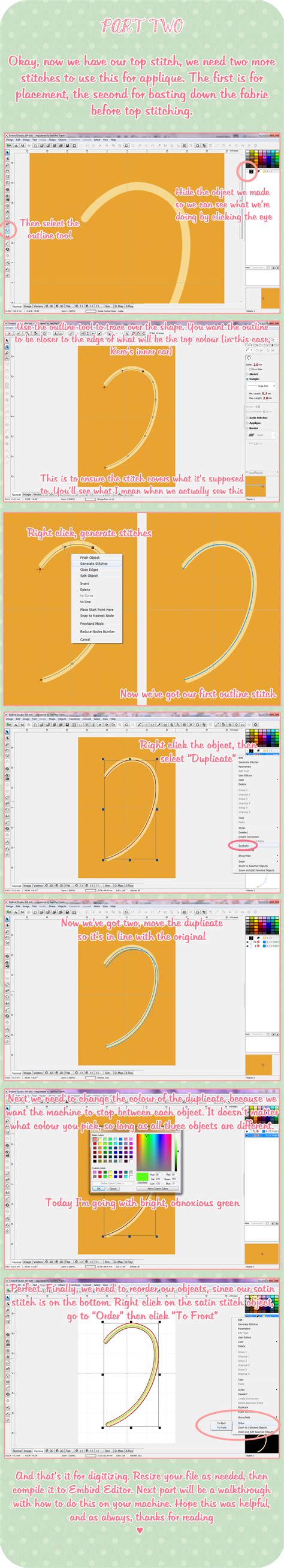 Image result for Machine Stitch Applique Tutorial