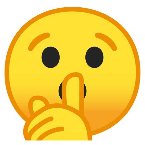 Shushing face Icon | Noto Emoji Smileys Iconset | Google