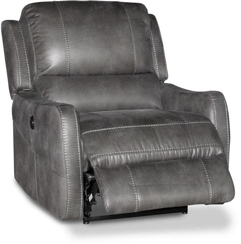 Power Recliner Chair Grey at Sarah Kilgore blog