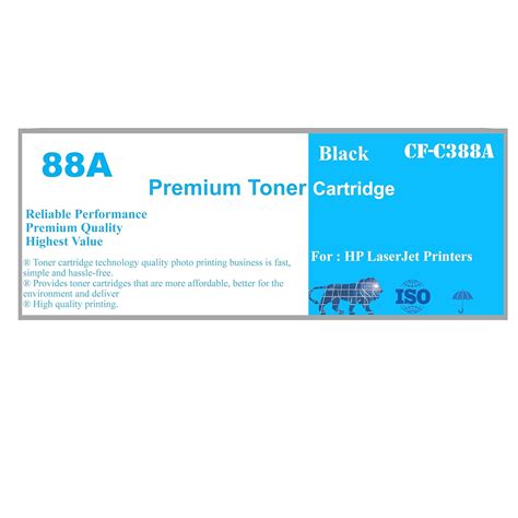 HPOG Toner for HP 88A / CC388A Black Cartridge Compatible for with HP ...
