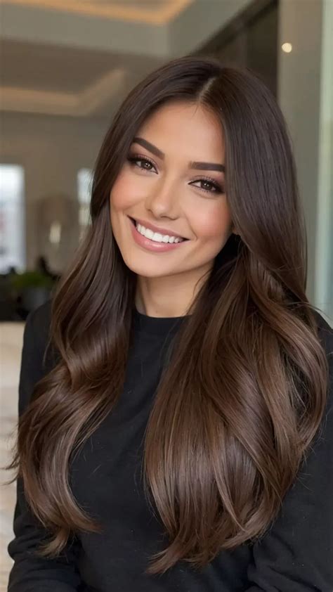 Sweet Swirl: 15 Dark Chocolate Brown Hair Trends You’ll Love - Cheer ...