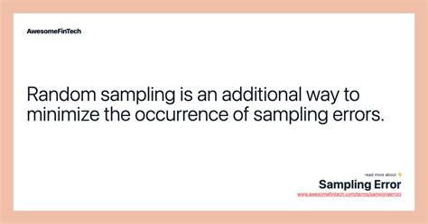 Image result for Random Sampling Error
